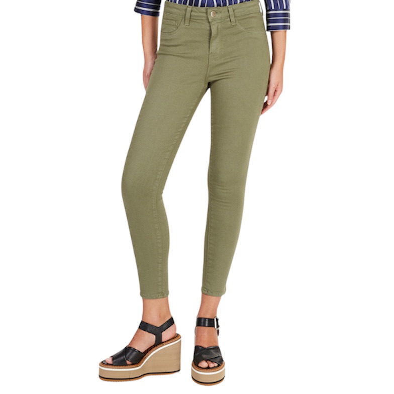 L'agence Margot High Rise Skinny Jeans - Basil Nwt Size 26
